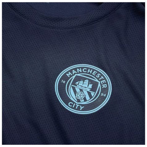 2024-2025 Man City Training Shirt (Inky Blue) - Kids (J.Alvarez 19)