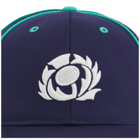 2024-2025 Scotland Rugby Baseball Cap Curved Visor (Navy)