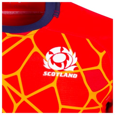 2024-2025 Scotland Rugby Training Jersey (Red)