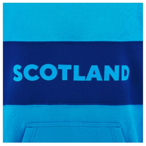 2024-2025 Scotland Rugby Leisure Hoody Sweatshirt (Sky Blue)