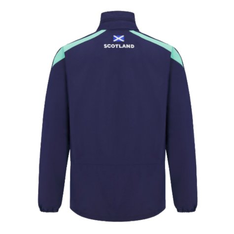 2024-2025 Scotland Rugby Waterproof Mesh Jacket (Navy)