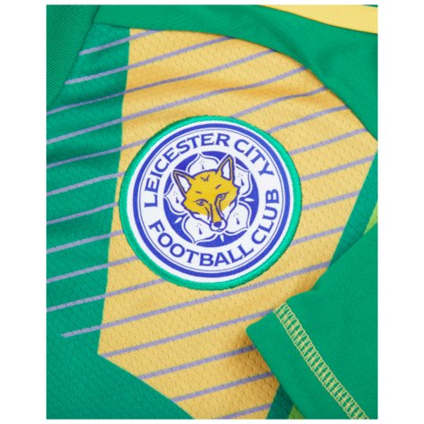 2024-2025 Leicester City Home Goalkeeper Shirt (Green) - Kids