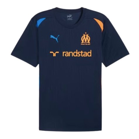 2024-2025 Marseille Training Shirt (Club Navy) (Payet 10)