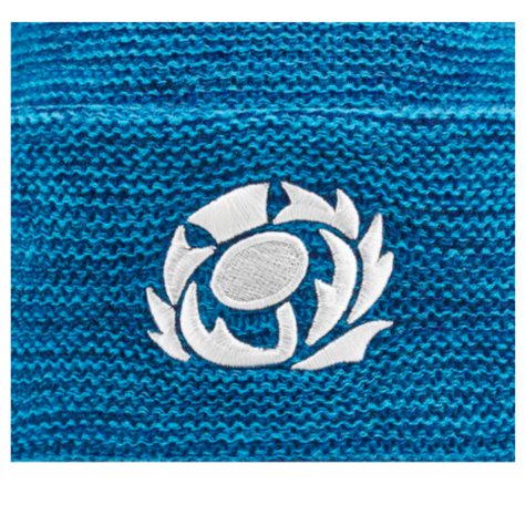 2024-2025 Scotland Rugby Pom Pom Beanie (Blue)