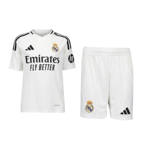 2024-2025 Real Madrid Home Youth Kit (Mbappe 9)