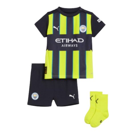 2024-2025 Man City Away Baby Kit (Savinho 26)