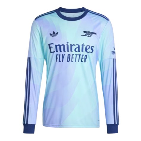 2024-2025 Arsenal Long Sleeve Third Shirt (Jorginho 20)