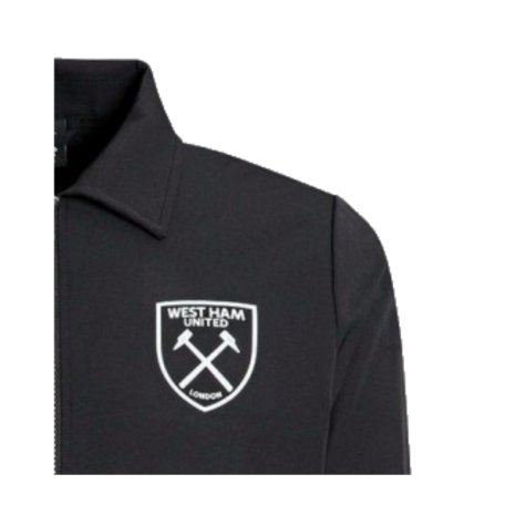 2024-2025 West Ham Presentation Jacket (Black) - Kids