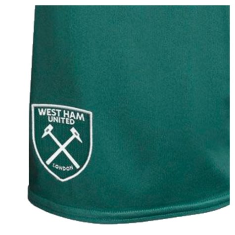 2024-2025 West Ham Goalkeeper Shorts (Green) - Kids