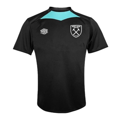 2024-2025 West Ham Training Jersey (Black) - Kids (Antonio 9)