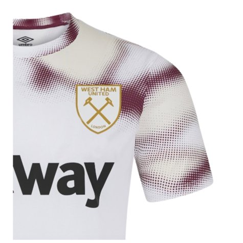 2024-2025 West Ham Warm Up Jersey (White) (Cresswell 3)