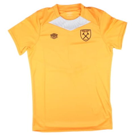 2024-2025 West Ham Training Jersey (Orange) - Kids (Cresswell 3)