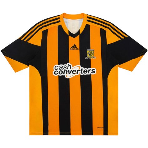 Hull City 2013-14 Home Shirt ((Excellent) S) (Barmby 8)