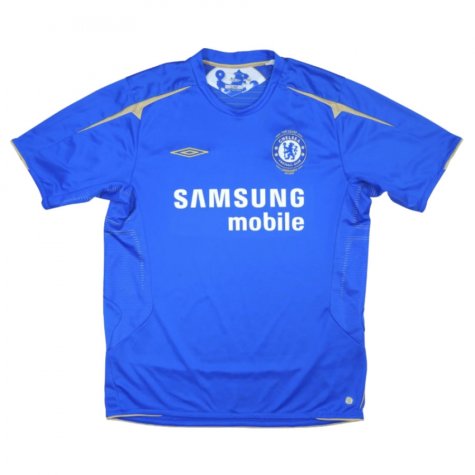 Chelsea 2005-06 Home Shirt (Excellent) (Essien 5)