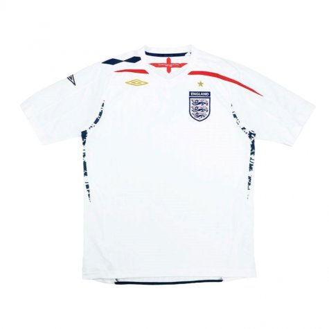 England 2007-09 Home Shirt (S) (Fair) (Hurst 10)