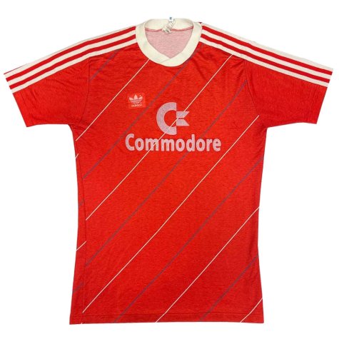 Bayern Munich 1985-86 Home Shirt ((Very Good) M) (Your Name)