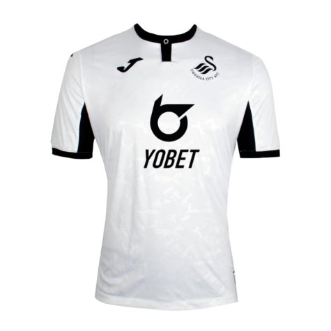 Swansea City 2019-20 Home Shirt ((Good) M) (Borja 9)