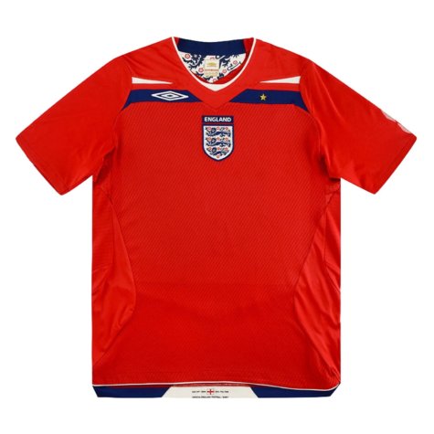 England 2008-10 Away Shirt (XL) (Excellent) (OWEN 10)