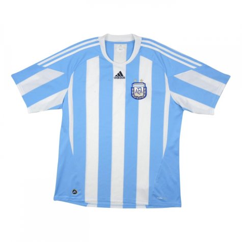 Argentina 2010-11 Home Shirt (Excellent) (Demichelis 2)