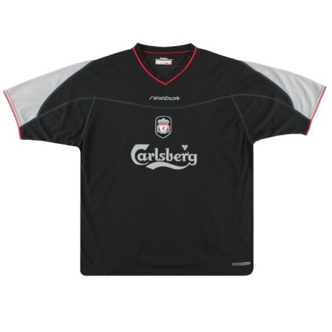 Liverpool 2002-04 Away Shirt (S) Diouf #9 (Very Good)