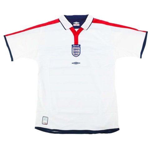 England 2003-05 Home Shirt (XXL) (Very Good) (Owen 10)