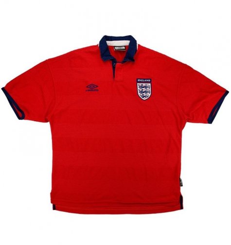 England 2000-01 Away Shirt (XL) (Very Good) (Owen 10)