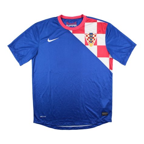 Croatia 2012-14 Away Shirt (S) (Very Good) (Modric 10)