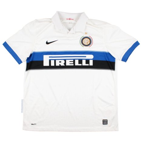 Inter Milan 2009-10 Away Shirt (L) Milito #22 (Very Good)