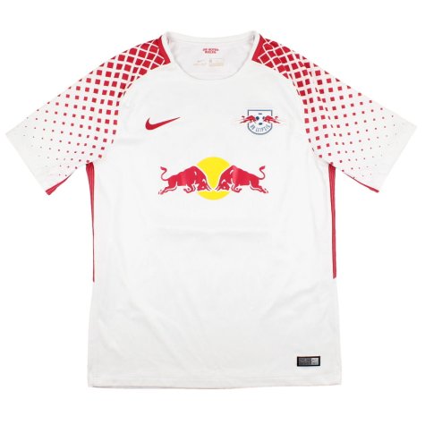 Red Bull Leipzig 2017-18 Home Shirt (M) Augustin #29 (Excellent)