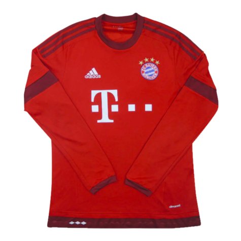 Bayern Munich 2015-16 Long Sleeve Home Shirt (MB) Gotze #19 (BNWT)