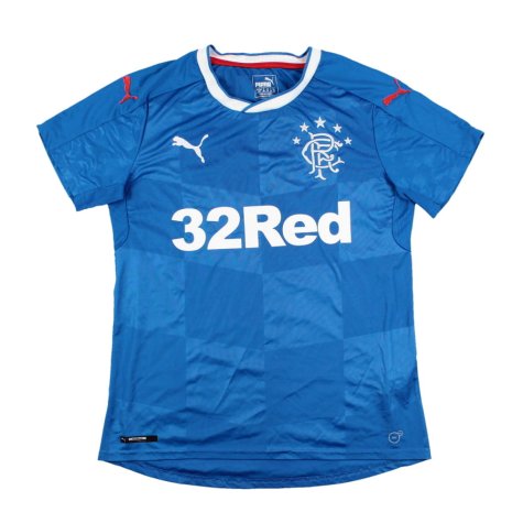 Rangers 2016-18 Women\\\'s Home Shirt (Ladies 12) (Excellent) (Kent 14)