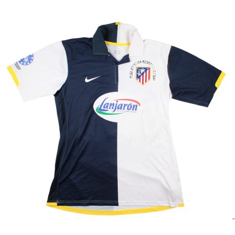 Atletico Madrid 2006-07 Away Shirt (Lanjaron Sponsor) (L) (Kun Aguero 10) (Good)