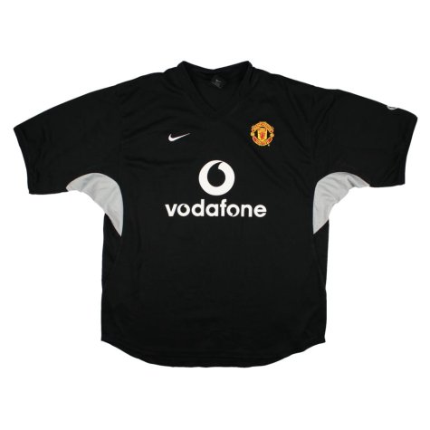 Manchester United 2002-03 Nike Training Shirt (L) (V Nistelrooy 10) (Good)