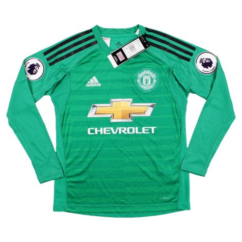 Manchester United 2018-19 GK Home Long Sleeve Shirt (MB) (De Gea #1) (BNWT)