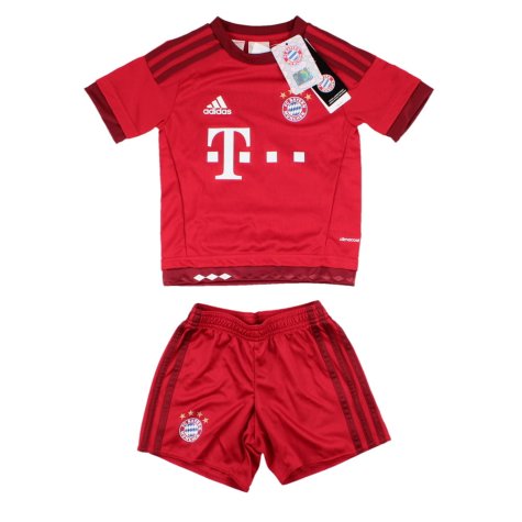 Bayern Munich 2015-16 Home Infant Kit (Muller #25) (3-4y) (Mint)