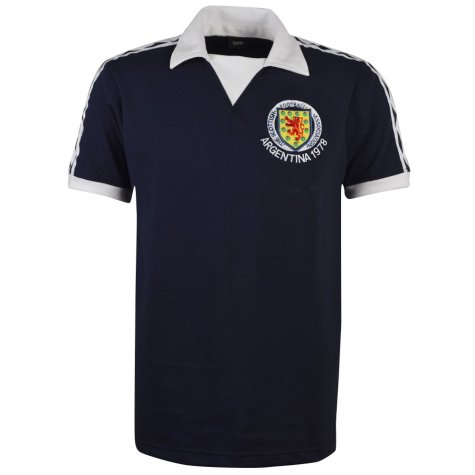 Scotland 1978 World Cup Retro Football Shirt (Robertson 19)