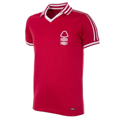 Nottingham Forest 1976-1977 Retro Football Shirt (Mills 10)