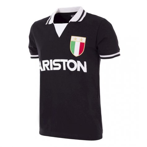 Juventus FC 1986 - 87 Away Retro Football Shirt (Brio 5)