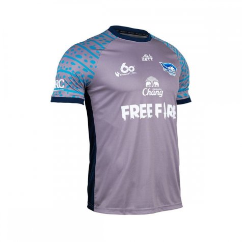 2021 Chonburi Bluewave Player Third Purple Shirt