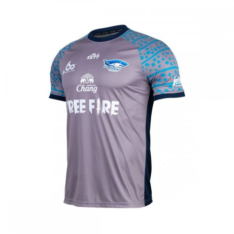 2021 Chonburi Bluewave Player Third Purple Shirt