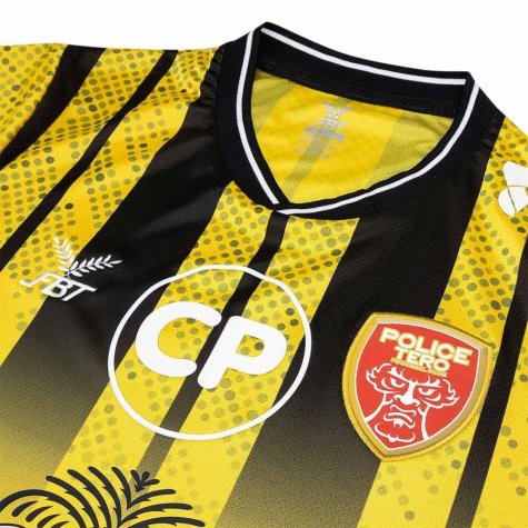 2021 Police Tero Away Player Yellow Shirt