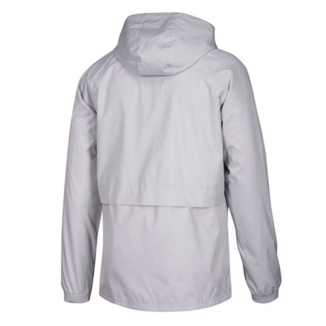 2018 Orlando City Adidas Rain Jacket (Light Grey)