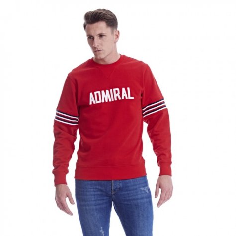 Admiral 1974 Red England Sweatshirt