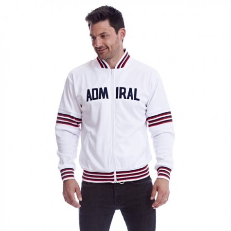 Admiral 1974 White England Track Jacket