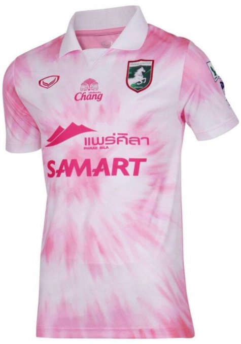 2021 Phrae United Pink Goldkeeper Player Shirt