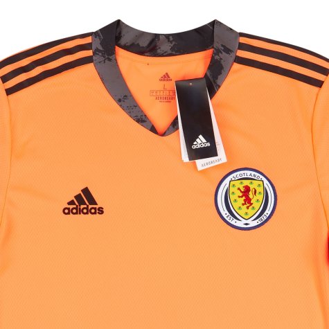 2020-21 Scotland Goalkeeper Shirt Orange