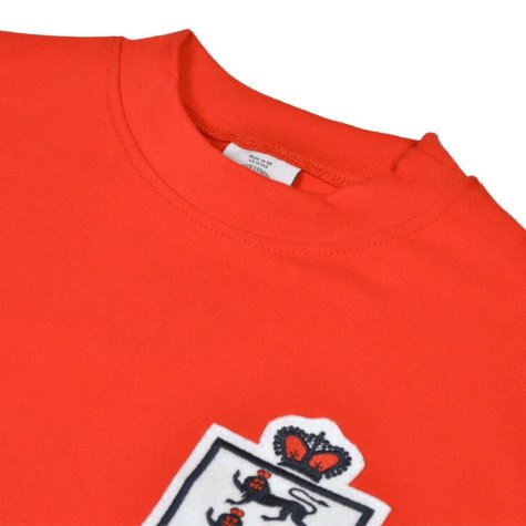 England Red Retro Football Shirt