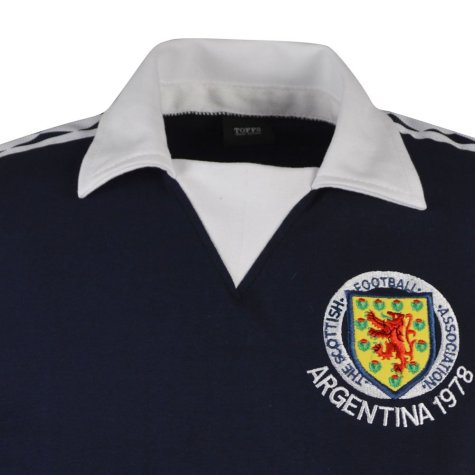 Scotland 1978 World Cup Retro Football Shirt (Robertson 19)