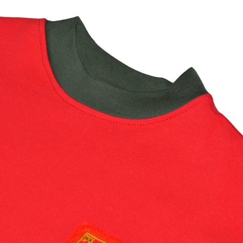 Portugal 1966 Short Sleeve Retro Football Shirt