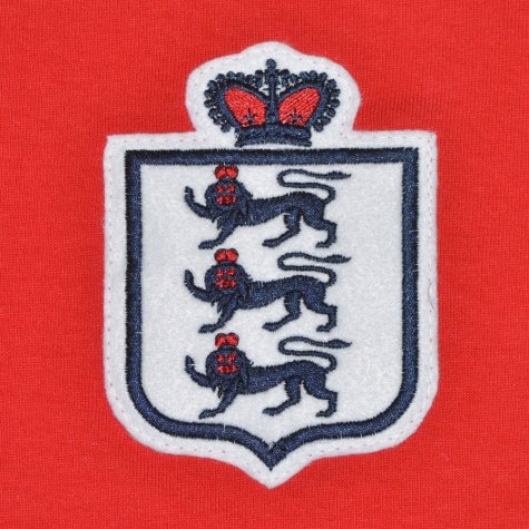 England L/S Retro Football Shirt Red